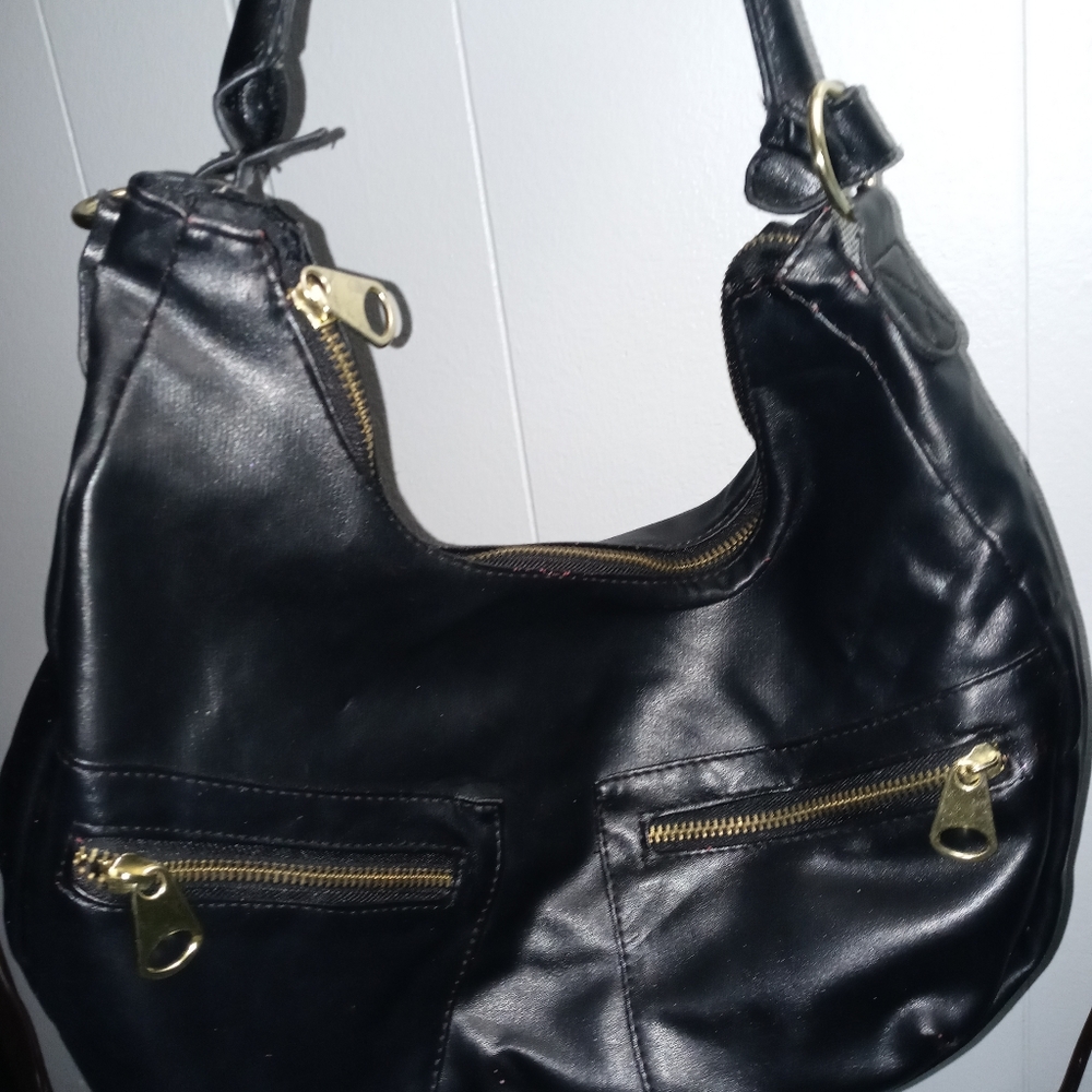 Black Biker Girl Purse